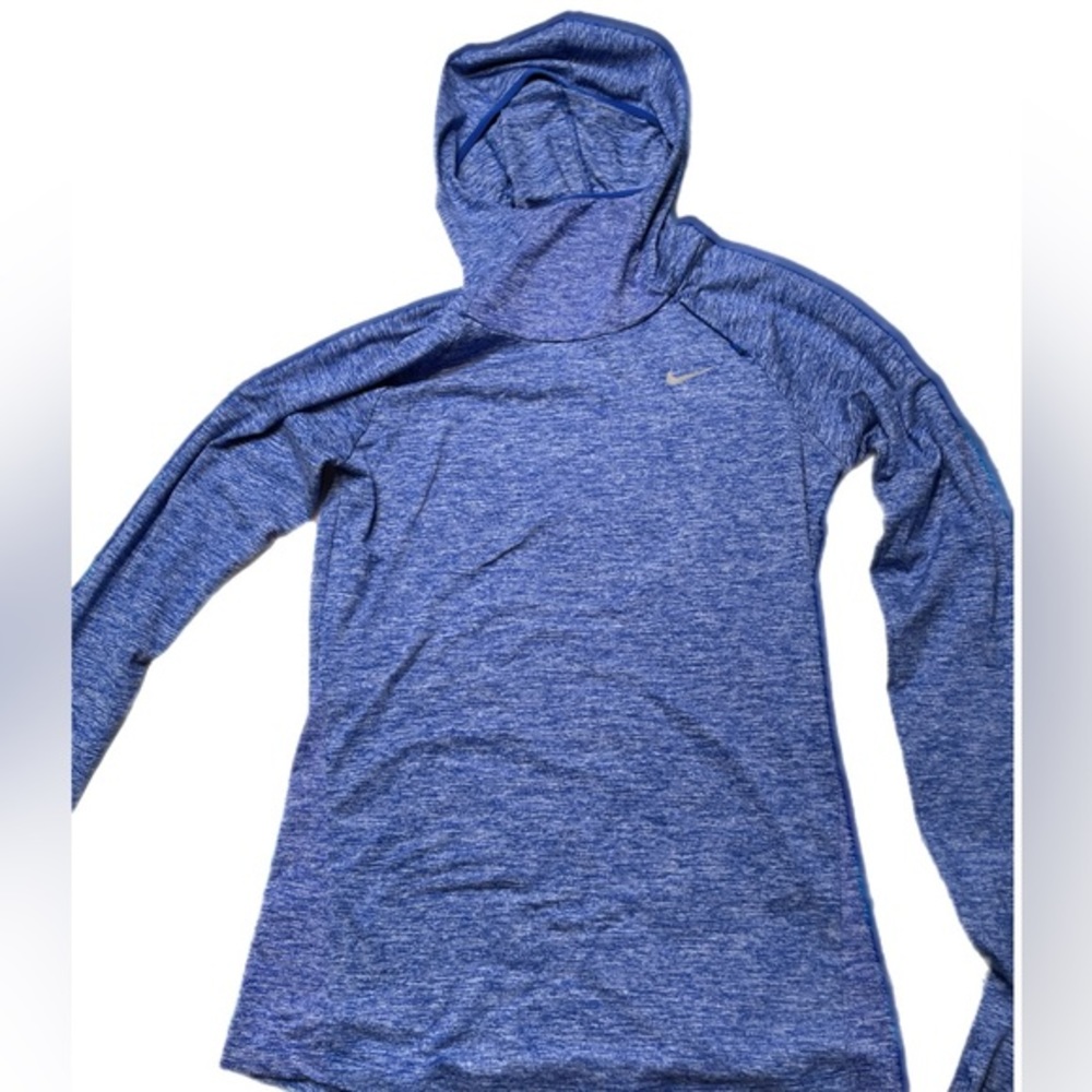 Nike Men's Dri-FIT Element UV Running Hoodie Size:XS Color:Blue